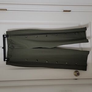 Elie Tahari Stretch Twill Snap Pant, Wide Leg, Excellent Condition, NWOT